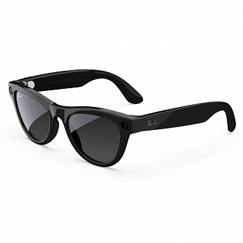 Ray-Ban Очки с камерой WAYFARER RW4006 Matte Black/ Polar Gradient Graphite M