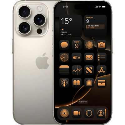 Смартфон Apple iPhone 16 Pro (eSIM) 1 ТБ натуральный титан